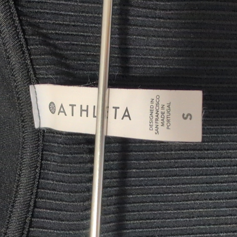 Ribbed V-Neck Top - image 2